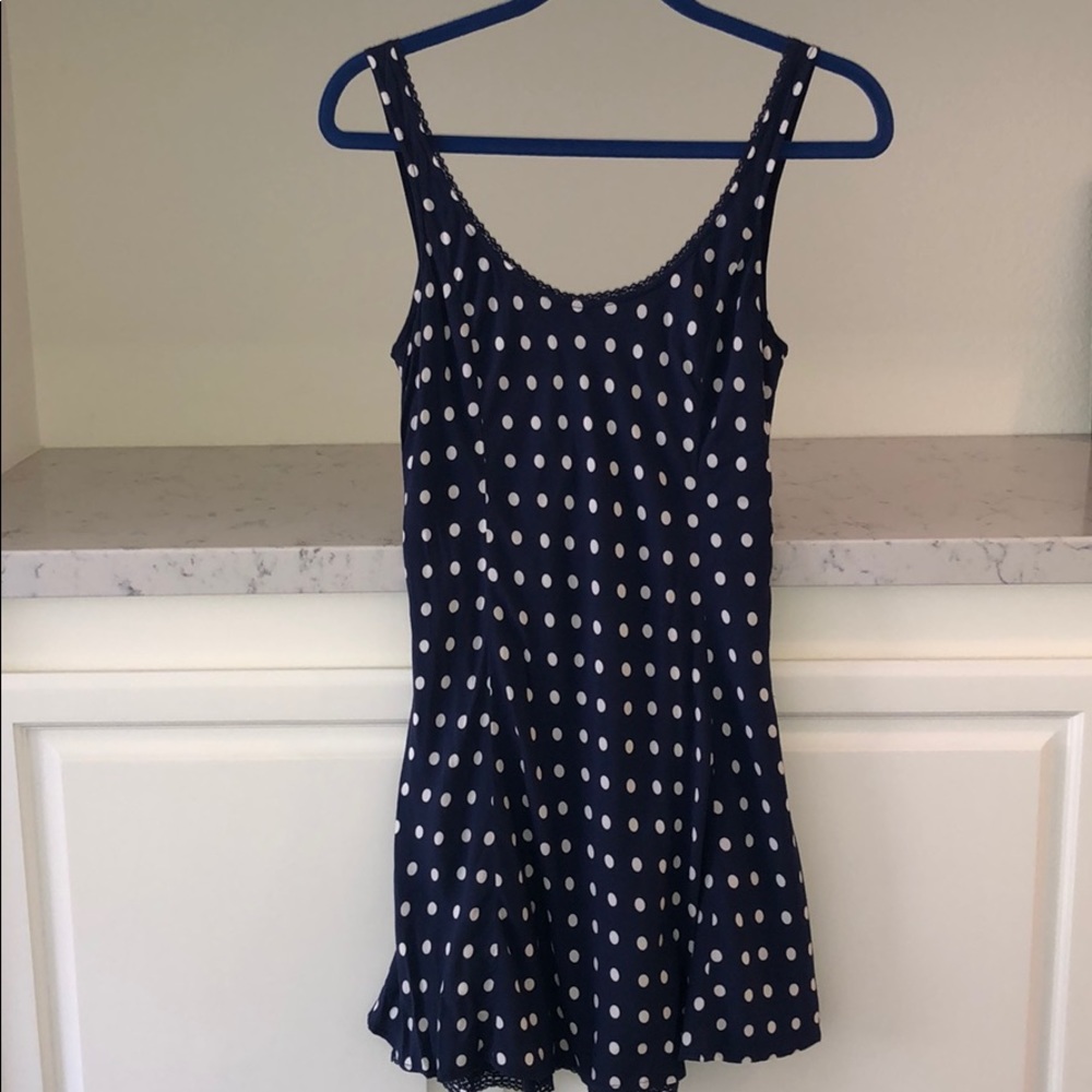 Abercrombie & Fitch Blue and White Sundress